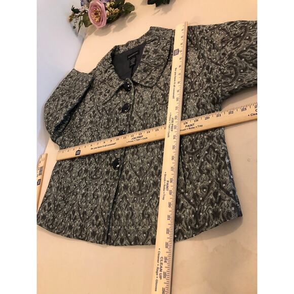 Rafaella Women Jacket 12 Shawl Collar 4 Buttons Closure 3/4 Sleeve Executive - Picture 6 of 8